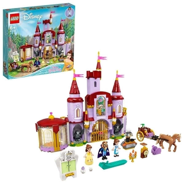 Конструктор LEGO Disney Princess Замок Белль і Чудовиська, 505 деталей (43196) - Pampik - 2