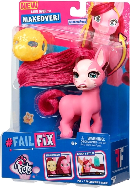 Ігровий набір з вихованцем Failfix Total Makeover Гламурний Поні - Pampik - 6