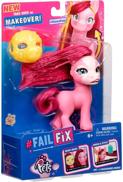 Ігровий набір з вихованцем Failfix Total Makeover Гламурний Поні - Pampik - 7