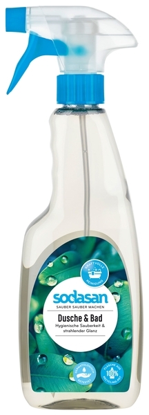 Очищувальний засіб для ванної кімнати Sodasan, 500 мл - Pampik