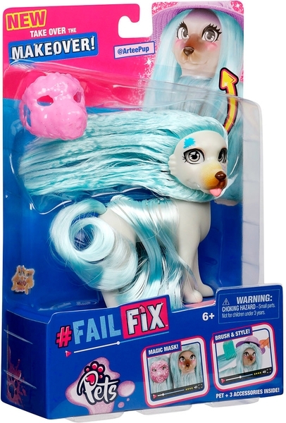 Ігровий набір з вихованцем Failfix Total Makeover Щеня Арті - Pampik - 10