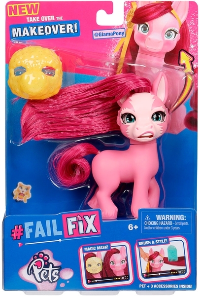 Ігровий набір з вихованцем Failfix Total Makeover Гламурний Поні - Pampik
