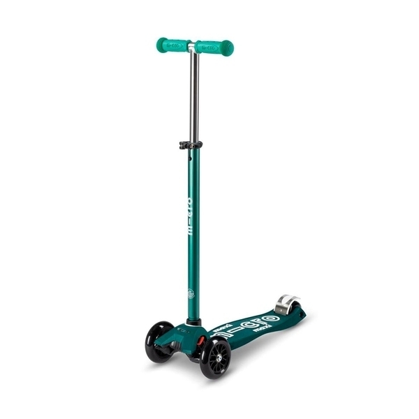 Подарунок. Самокат Micro Maxi Deluxe ECO, зелений (MMD122) - Pampik - 2