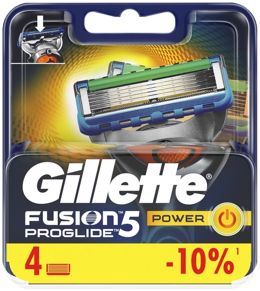 Сменные картриджи для бритья Gillette Fusion ProGlide, 4 шт. - Pampik - 2