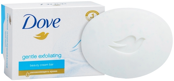 Крем-мило Dove Ніжне відлущування, 100 г - Pampik