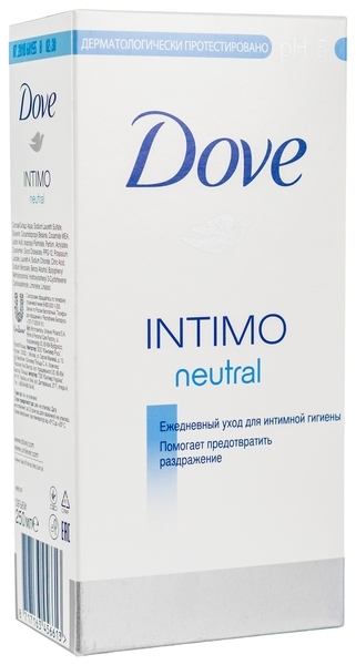 Средство для интимной гигиены Dove Intimo Neutral, 250 мл - Pampik - 2