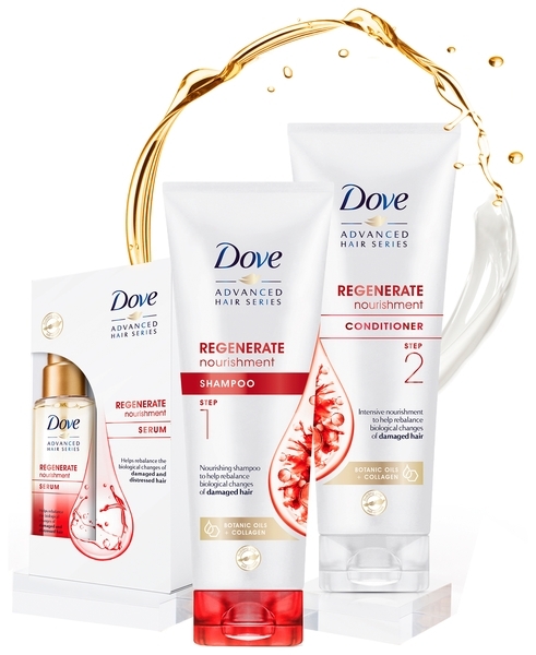 Шампунь Dove Advanced Hair Series Прогресивне відновлення, 250 мл - Pampik - 6