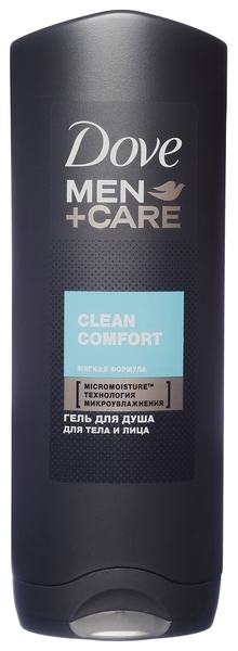 Гель для душу Dove Чистота і комфорт, 250 мл - Pampik