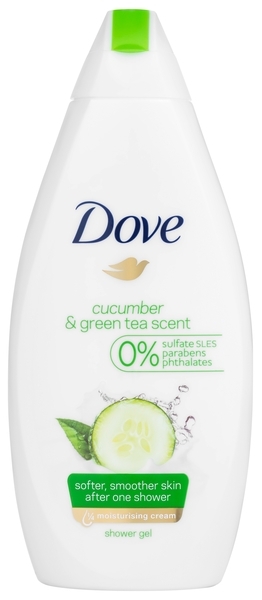 Крем-гель для душу Dove Дотик свіжості, 250 мл - Pampik