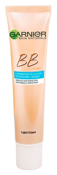BB-крем Garnier Skin Naturals Секрет Досконалості, світло-бежевий, для змішаної і жирної шкіри, 40 мл - Pampik