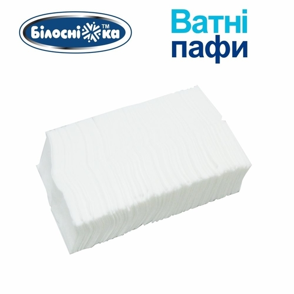 Ватные паффы Білосніжка, 300 шт. - Pampik - 3