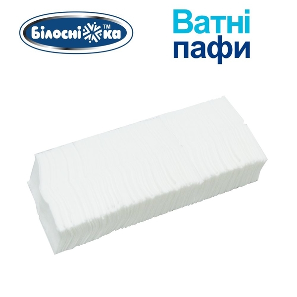 Ватные паффы Білосніжка, 400 шт. - Pampik - 3