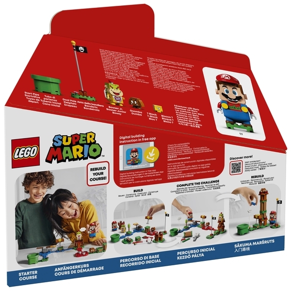 Конструктор LEGO Super Mario Пригоди разом з Маріо - стартовий набір, 231 деталь (71360) - Pampik - 27