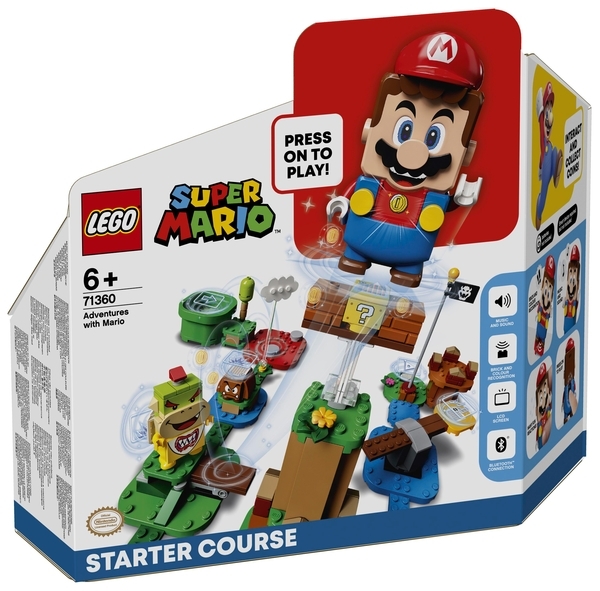 Конструктор LEGO Super Mario Пригоди разом з Маріо - стартовий набір, 231 деталь (71360) - Pampik - 4