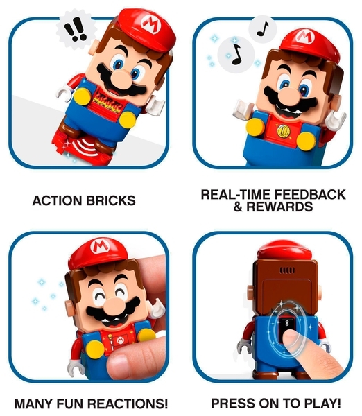 Конструктор LEGO Super Mario Пригоди разом з Маріо - стартовий набір, 231 деталь (71360) - Pampik - 17