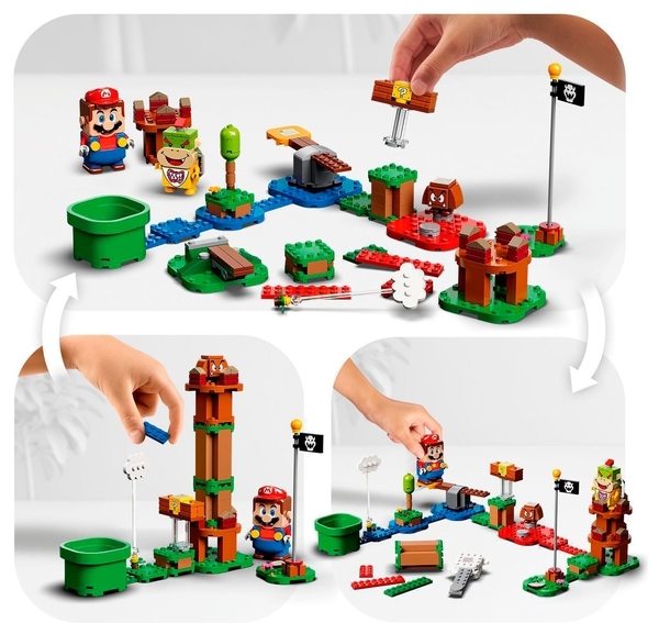Конструктор LEGO Super Mario Пригоди разом з Маріо - стартовий набір, 231 деталь (71360) - Pampik - 9