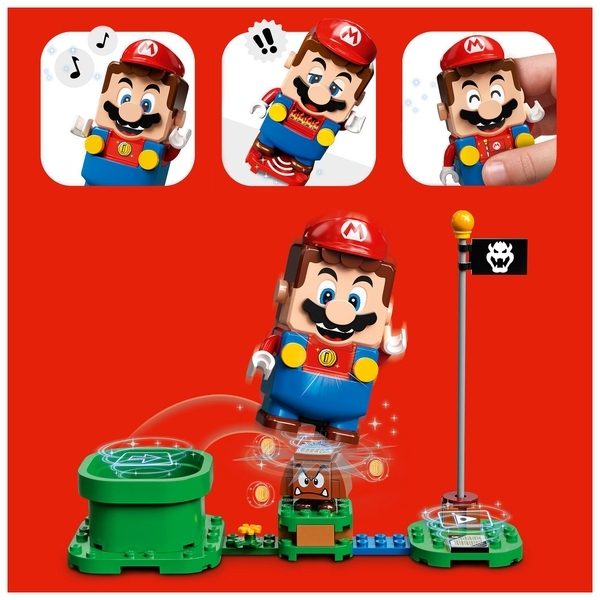 Конструктор LEGO Super Mario Пригоди разом з Маріо - стартовий набір, 231 деталь (71360) - Pampik - 8
