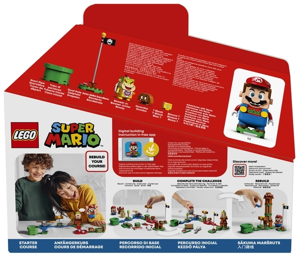 Конструктор LEGO Super Mario Пригоди разом з Маріо - стартовий набір, 231 деталь (71360) - Pampik - 24