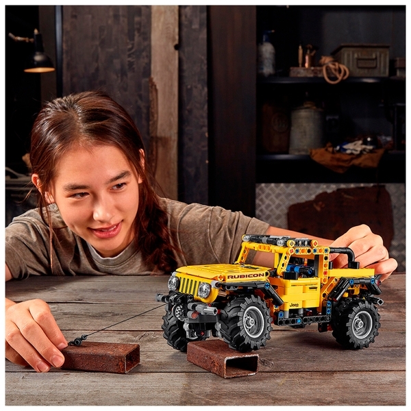 Конструктор LEGO Technic Jeep® Wrangler, 665 дет. (42122) - Pampik - 14