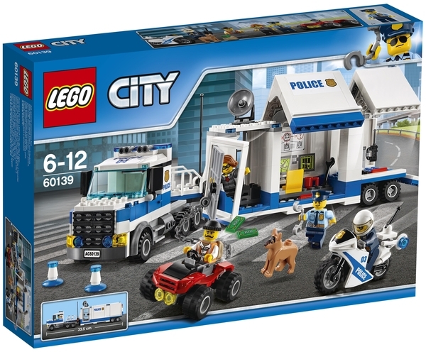 Конструктор LEGO City Мобільний командний центр, 374 деталі (60139) - Pampik - 3