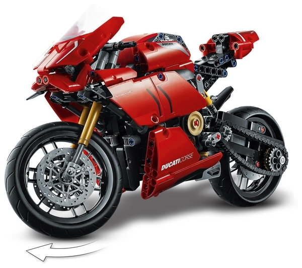 Конструктор LEGO Technic Ducati Panigale V4 R, 646 деталей (42107) - Pampik - 7