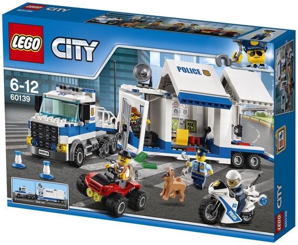 Конструктор LEGO City Мобільний командний центр, 374 деталі (60139) - Pampik - 11