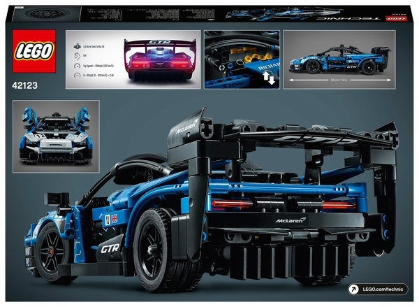 Конструктор LEGO Technic McLaren Senna GTR ™, 830 дет. (42123) - Pampik - 16