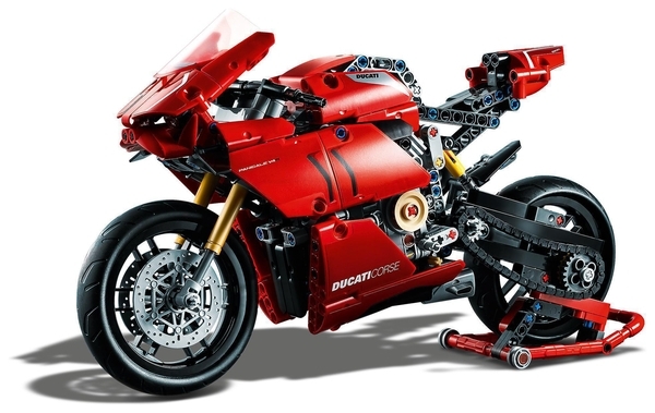 Конструктор LEGO Technic Ducati Panigale V4 R, 646 деталей (42107) - Pampik - 4