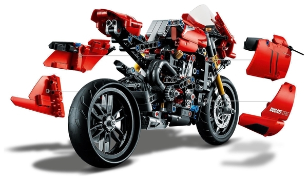 Конструктор LEGO Technic Ducati Panigale V4 R, 646 деталей (42107) - Pampik - 5