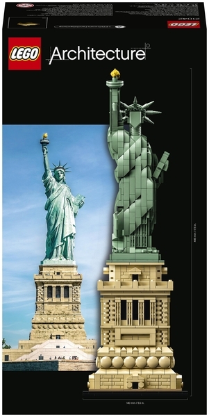 Конструктор LEGO Architecture Статуя Свободи, 1685 деталей (21042) - Pampik - 2