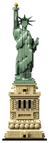 Конструктор LEGO Architecture Статуя Свободи, 1685 деталей (21042) - Pampik - 3