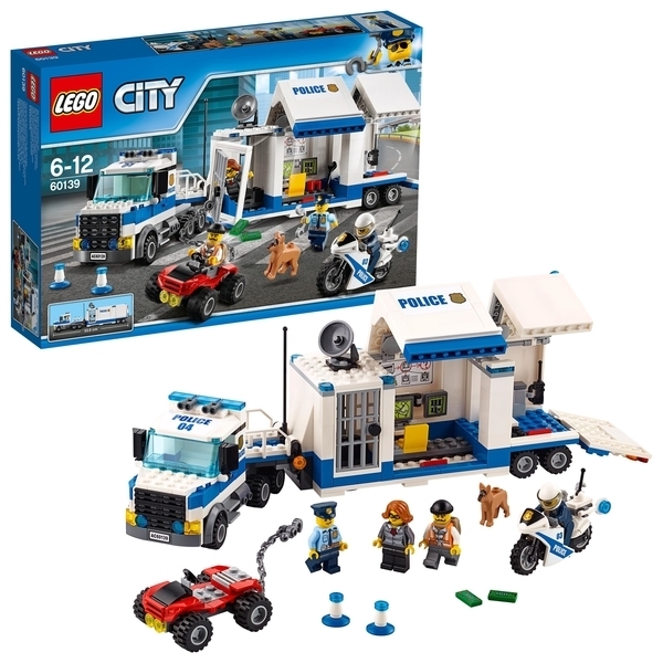 Конструктор LEGO City Мобільний командний центр, 374 деталі (60139) - Pampik - 2