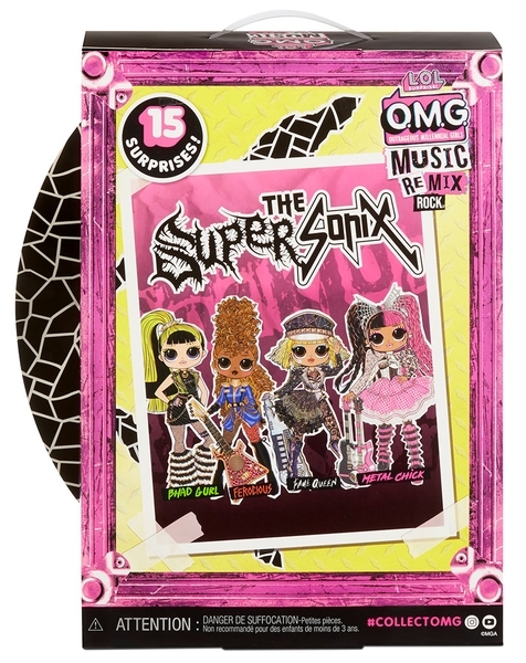 Ігровий набір з лялькою L.O.L. Surprise! "O.M.G. Remix Rock" - Королева Сцени (577607) - Pampik - 6