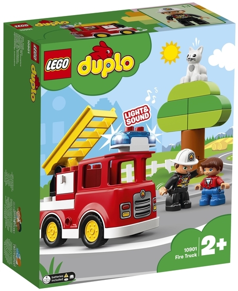 Конструктор LEGO DUPLO Городок Пожежна машина, 21 деталь (10901) - Pampik - 4