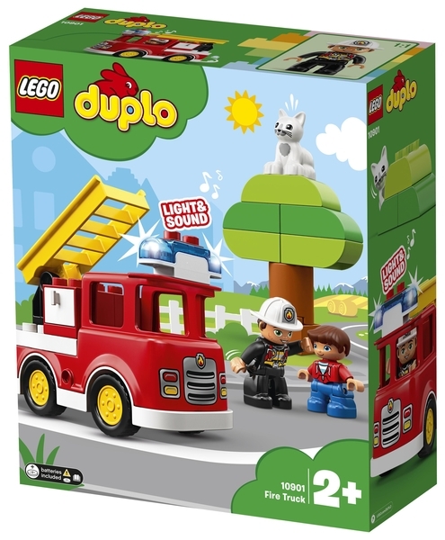 Конструктор LEGO DUPLO Городок Пожежна машина, 21 деталь (10901) - Pampik - 18