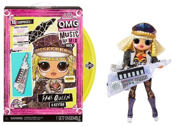 Ігровий набір з лялькою L.O.L. Surprise! "O.M.G. Remix Rock" - Королева Сцени (577607) - Pampik