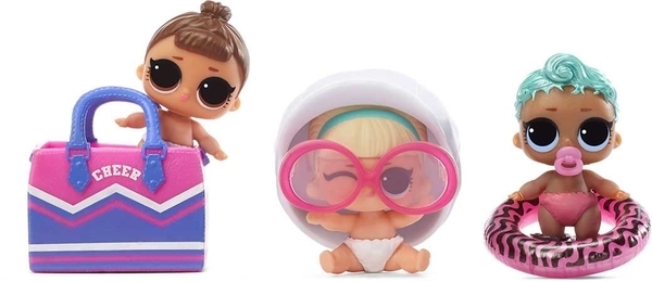 Ігровий набір з лялькою L.O.L. Surprise Color Change Сестрички (576327) - Pampik - 4