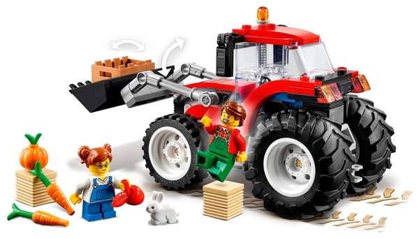 Конструктор LEGO City Great Vehicles Трактор, 148 дет. (60287) - Pampik - 4