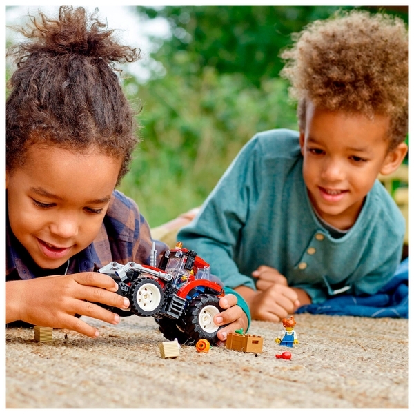 Конструктор LEGO City Great Vehicles Трактор, 148 дет. (60287) - Pampik - 8