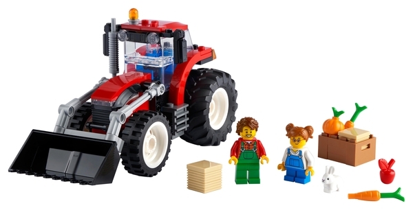 Конструктор LEGO City Great Vehicles Трактор, 148 дет. (60287) - Pampik - 10