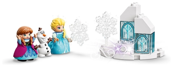 Конструктор LEGO DUPLO Princess Крижаний замок, 59 деталей (10899) - Pampik - 7