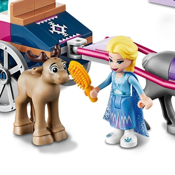 Конструктор LEGO Disney Princess Frozen 2 Дорожні пригоди Ельзи, 116 деталей (41166) - Pampik - 8