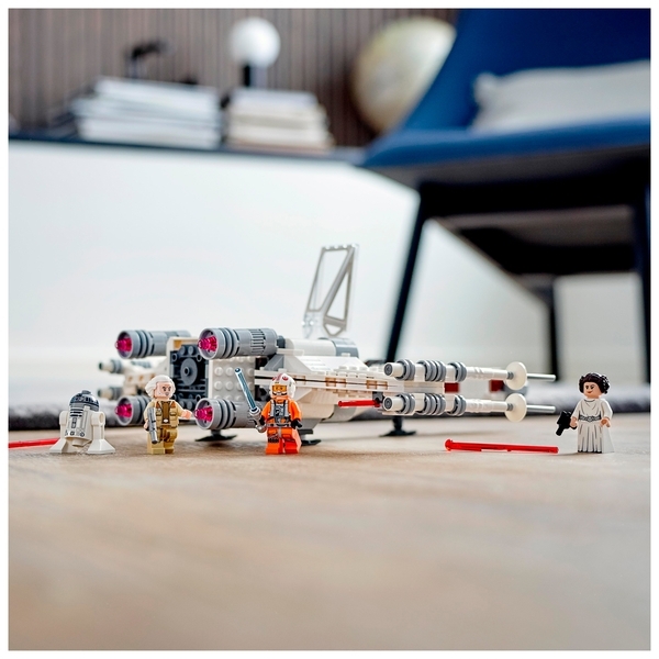 Конструктор LEGO Star Wars Винищувач X-wing Люка Скайвокера, 474 дет. (75301) - Pampik - 16