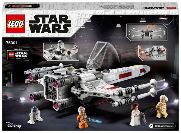 Конструктор LEGO Star Wars Винищувач X-wing Люка Скайвокера, 474 дет. (75301) - Pampik - 7