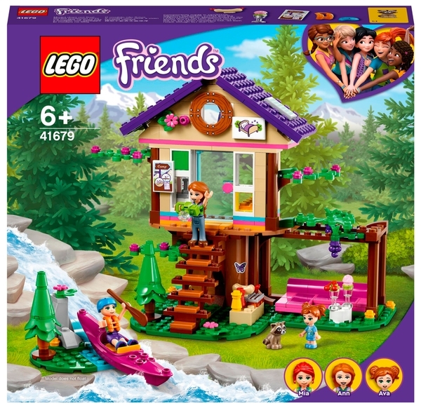 Конструктор LEGO Friends Лісовий будиночок, 326 дет. (41679) - Pampik