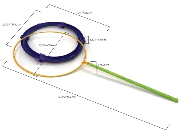 Набор мыльных пузырей Gazillion Гигант кольцо, д=51 см, 473 мл (GZ36629) - Pampik - 2