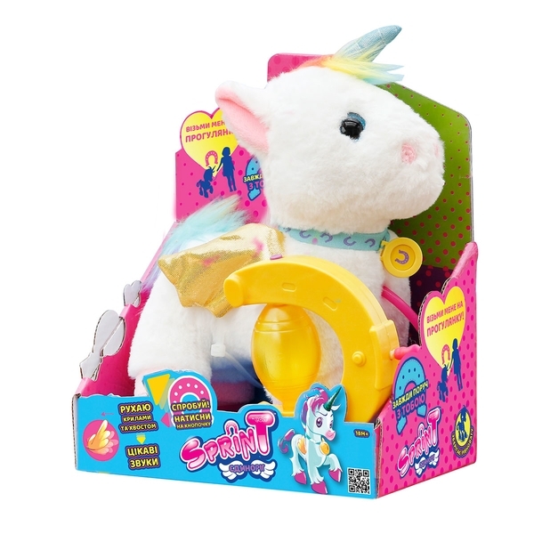 Інтерактивна іграшка Sprint Єдиноріг на прогулянці (SPR002) - Pampik - 3