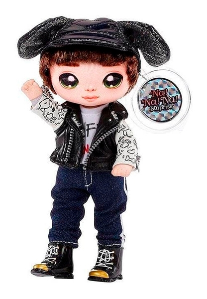 Ігровий набір з лялькою Na! Na! Na! Surprise Glam Максвелл Дейн, з аксесуарами (575375) - Pampik
