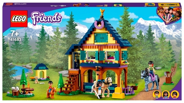 Конструктор LEGO Friends Лісовий клуб верхової їзди, 511 деталей (41683) - Pampik