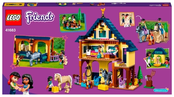 Конструктор LEGO Friends Лісовий клуб верхової їзди, 511 деталей (41683) - Pampik - 3